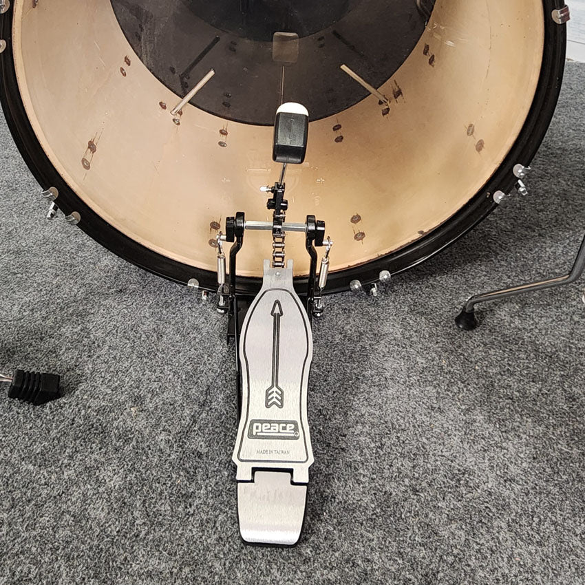 Used TKO 5pc Drum Set Compete w/Cymbals & Hw, Wine Red - Fair - Drum Center Of Portsmouth