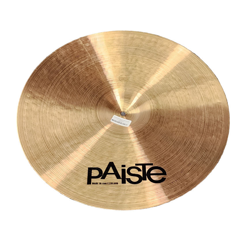 Used Paiste 2002 Black Black Big Beat Multi Cymbal 21" - Good - Drum Center Of Portsmouth