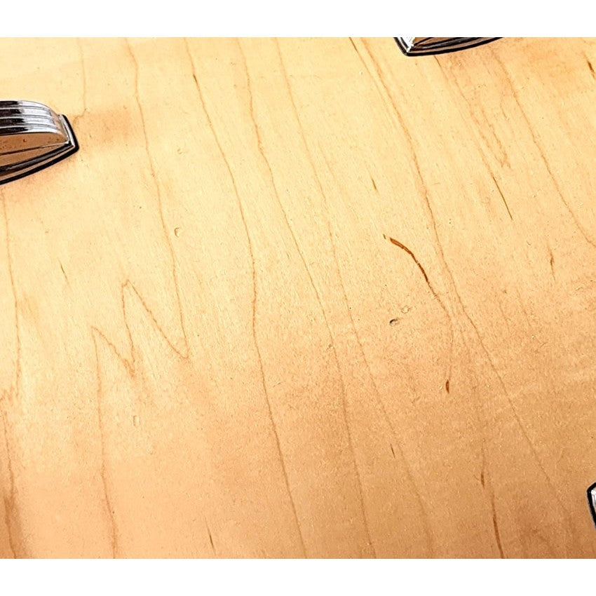 Used Ludwig Centennial Zep 4pc Drum Set Natural Gloss - Good - Drum Center Of Portsmouth