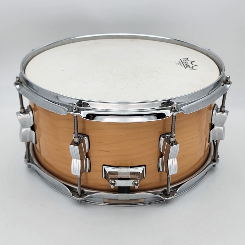 Used Ludwig Centennial Snare Drum 13x6.5 Natural Gloss - Good - Drum Center Of Portsmouth