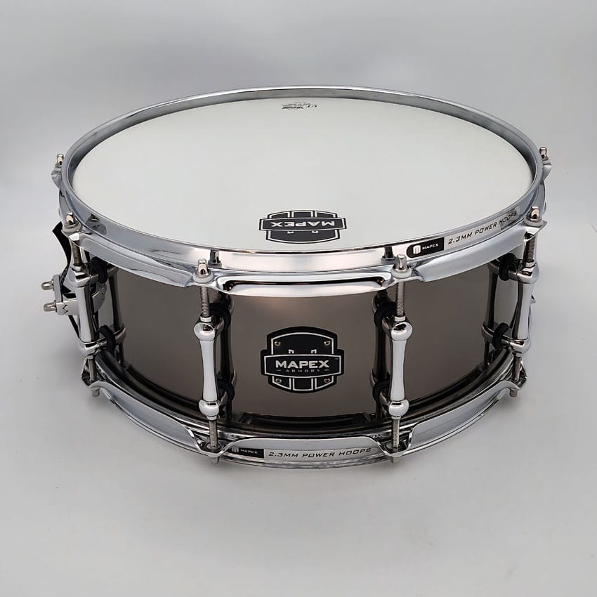 Used Mapex Tomahawk Steel Shell Snare Drum 14x5.5 - Good - Drum Center Of Portsmouth