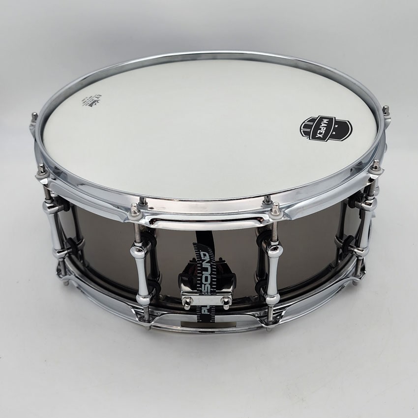 Used Mapex Tomahawk Steel Shell Snare Drum 14x5.5 - Good - Drum Center Of Portsmouth