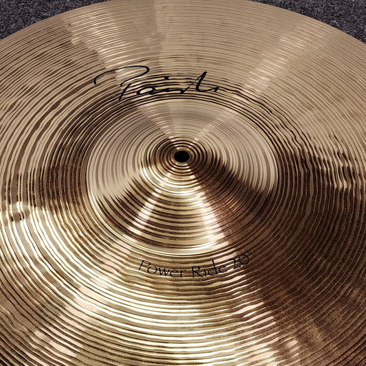 Used Paiste Signature Power Ride Cymbal 20" - Excellent - Drum Center Of Portsmouth