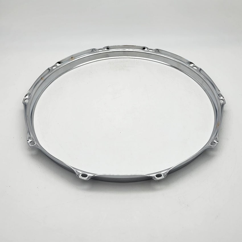 Used Stick Saver Batter Hoop 14" 10-Lug Chrome - Excellent - Drum Center Of Portsmouth