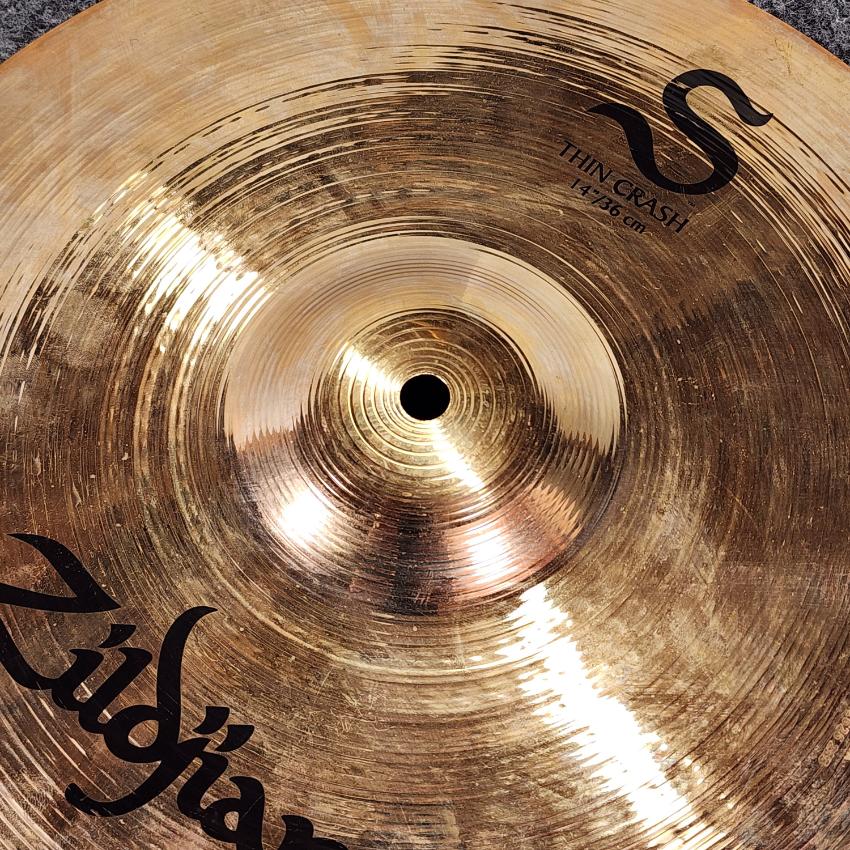Used Zildjian S Series Thin Crash Cymbal 14" - Very Good - Drum Center Of Portsmouth
