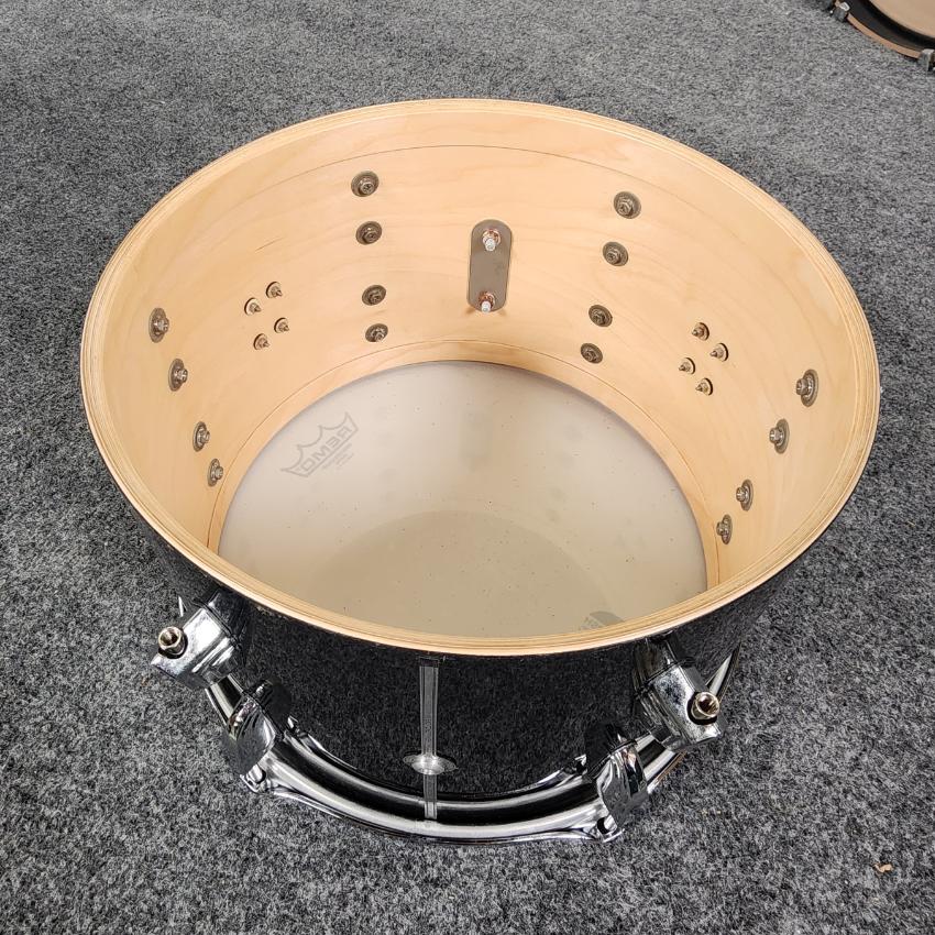 Used British Drum Company Legend Club 3pc Drum Set Night Skye - Good - Drum Center Of Portsmouth