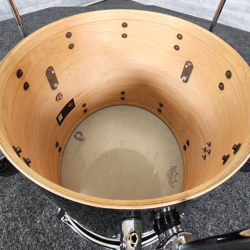 Used British Drum Company Legend Club 3pc Drum Set Night Skye - Good - Drum Center Of Portsmouth