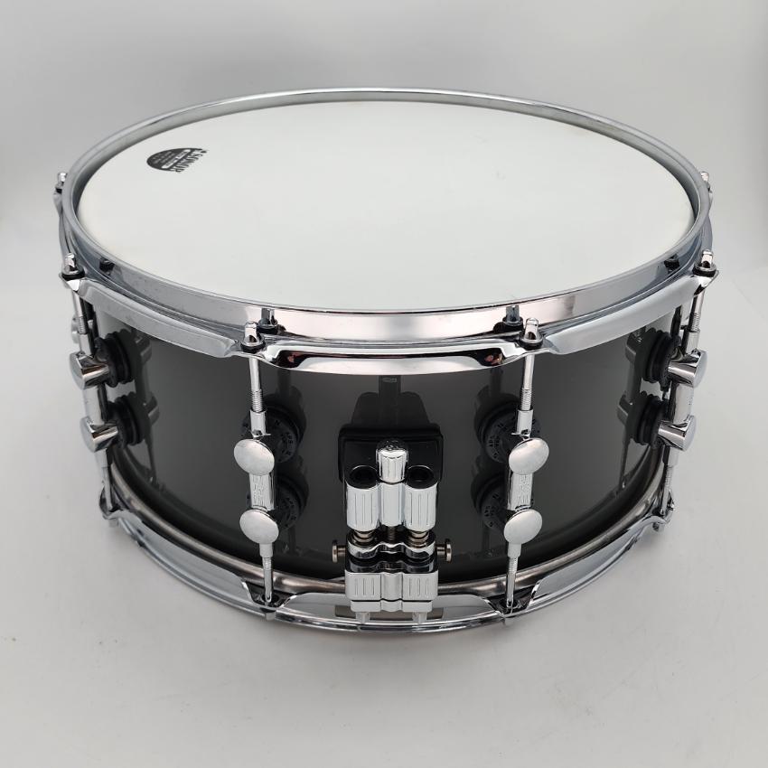 Used Sonor SQ2 Medium Birch Snare Drum 14x6.5 Traffic Grey - Very Good - Drum Center Of Portsmouth