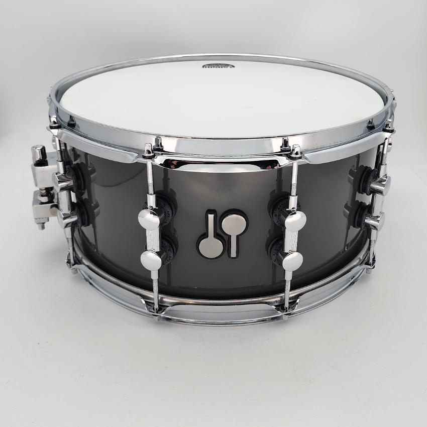 Used Sonor SQ2 Medium Birch Snare Drum 14x6.5 Traffic Grey - Very Good - Drum Center Of Portsmouth