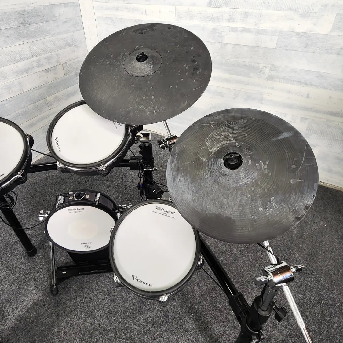 Used Roland TD 5pc Electronic Drum Set - Good - Drum Center Of Portsmouth
