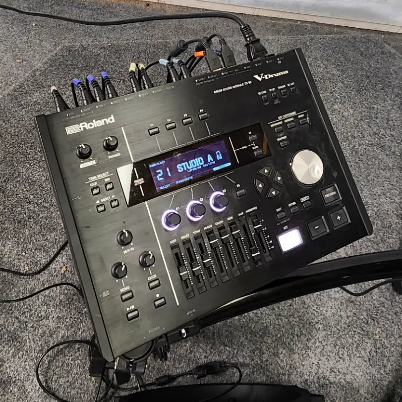 Used Roland TD 5pc Electronic Drum Set - Good - Drum Center Of Portsmouth