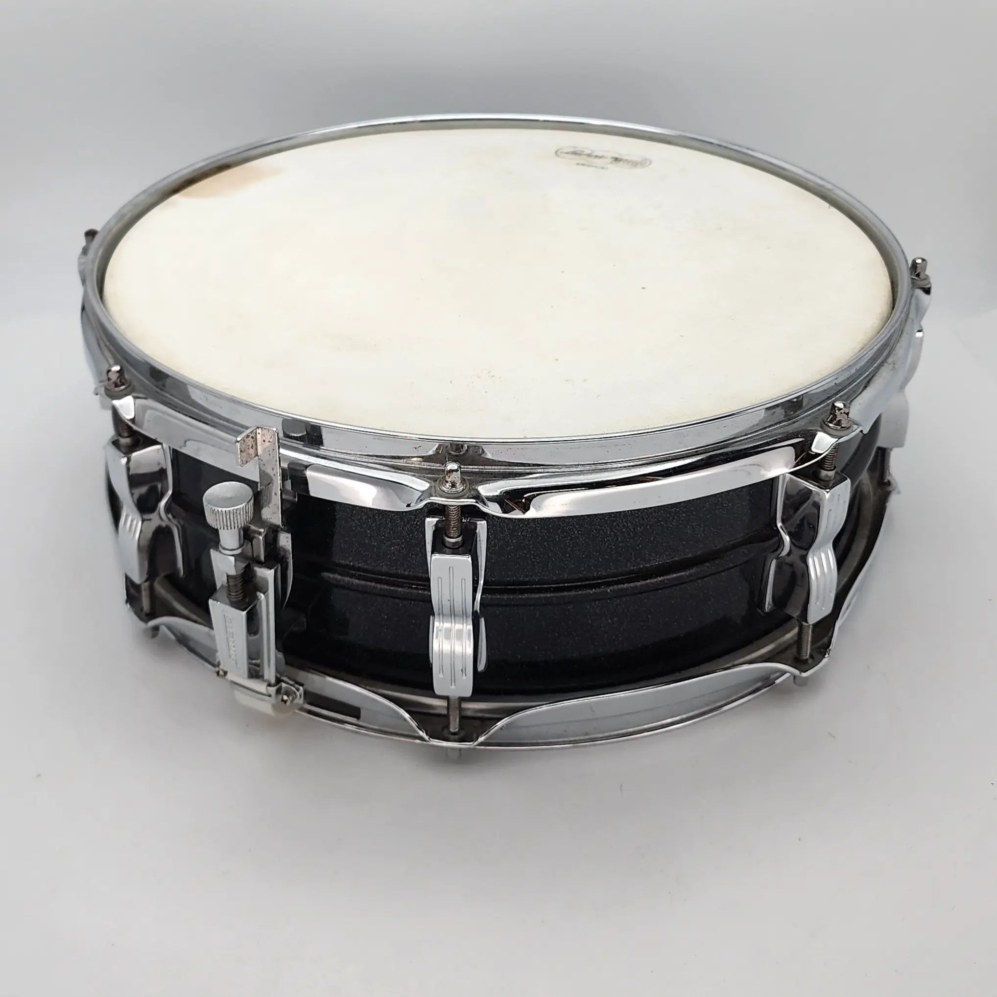 Used Vintage Ludwig Acrolite Black 14x5 Galaxy - Good - Drum Center Of Portsmouth