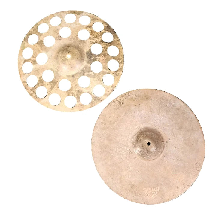 Used Sabian AA Sick Hi-hat Cymbals 18" - Good - Drum Center Of Portsmouth