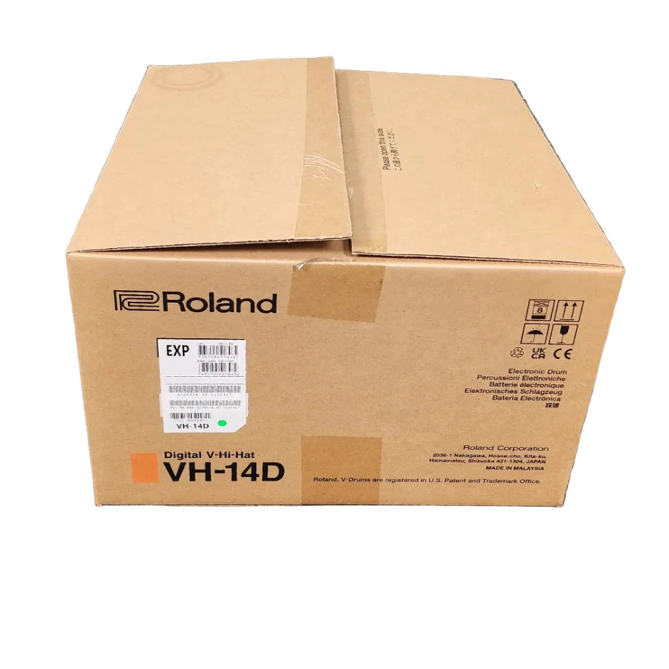 Used Roland VH-14D Digital Hi Hat Cymbal Pad - Very Good - Drum Center Of Portsmouth