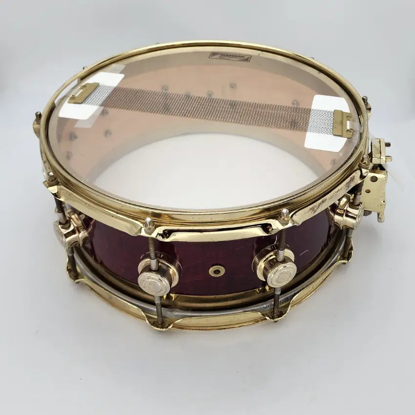 Used DW Collectors Edge Snare Drum Gold Hardware 14x5.5 - Fair - Drum Center Of Portsmouth