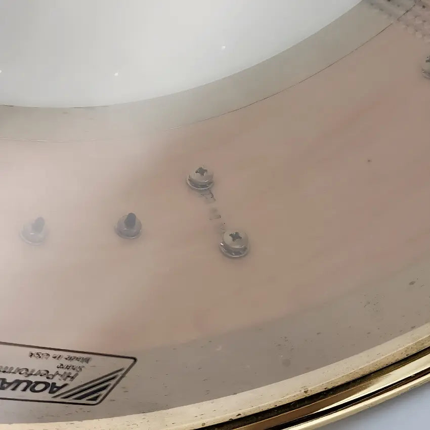 Used DW Collectors Edge Snare Drum Gold Hardware 14x5.5 - Fair - Drum Center Of Portsmouth