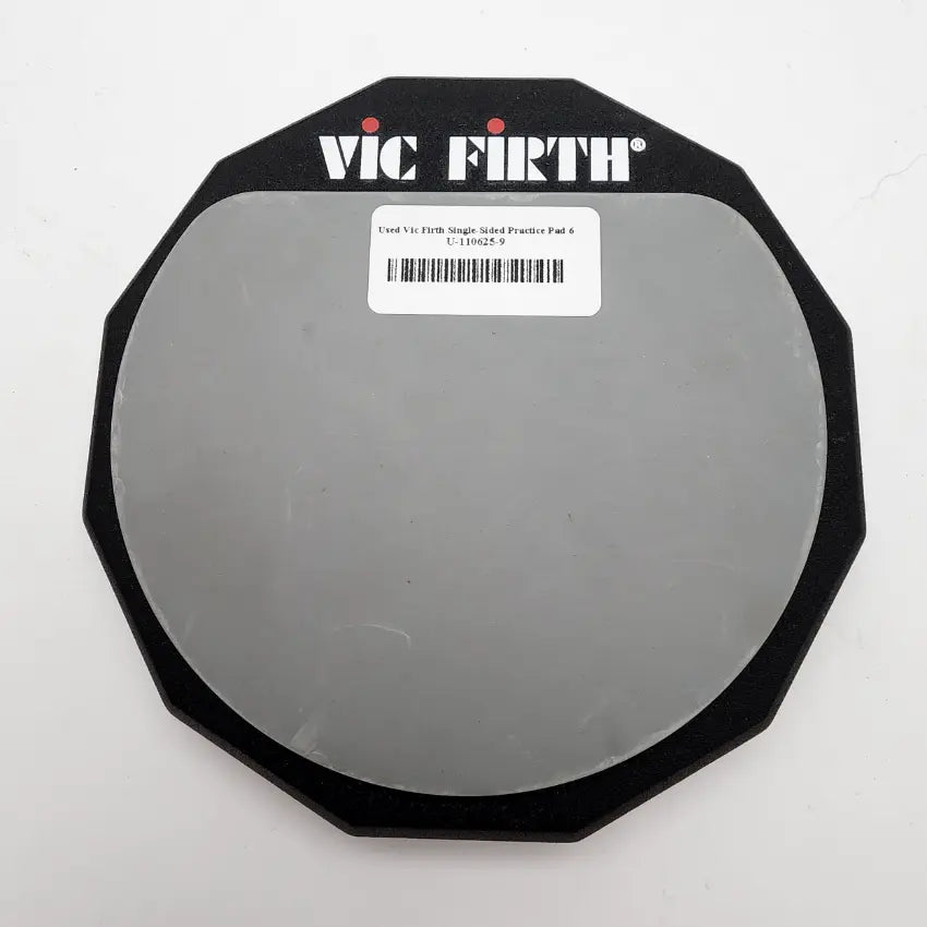 Used Vic Firth Single-Sided Practice Pad 6" - Good - Drum Center Of Portsmouth