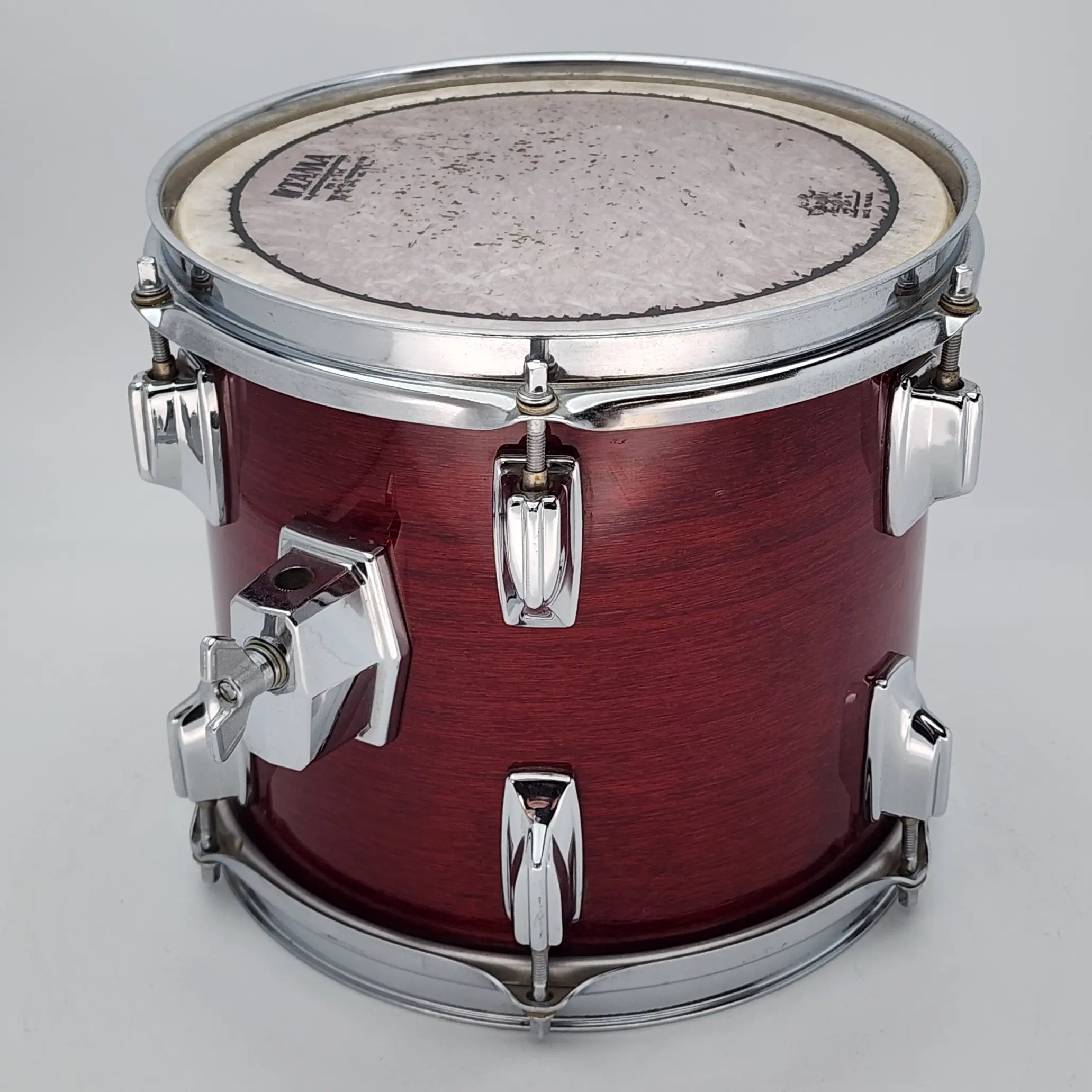 Used Vintage Tama Superstar Tom 10x9 Cherry Wine MIJ - Good - Drum Center Of Portsmouth