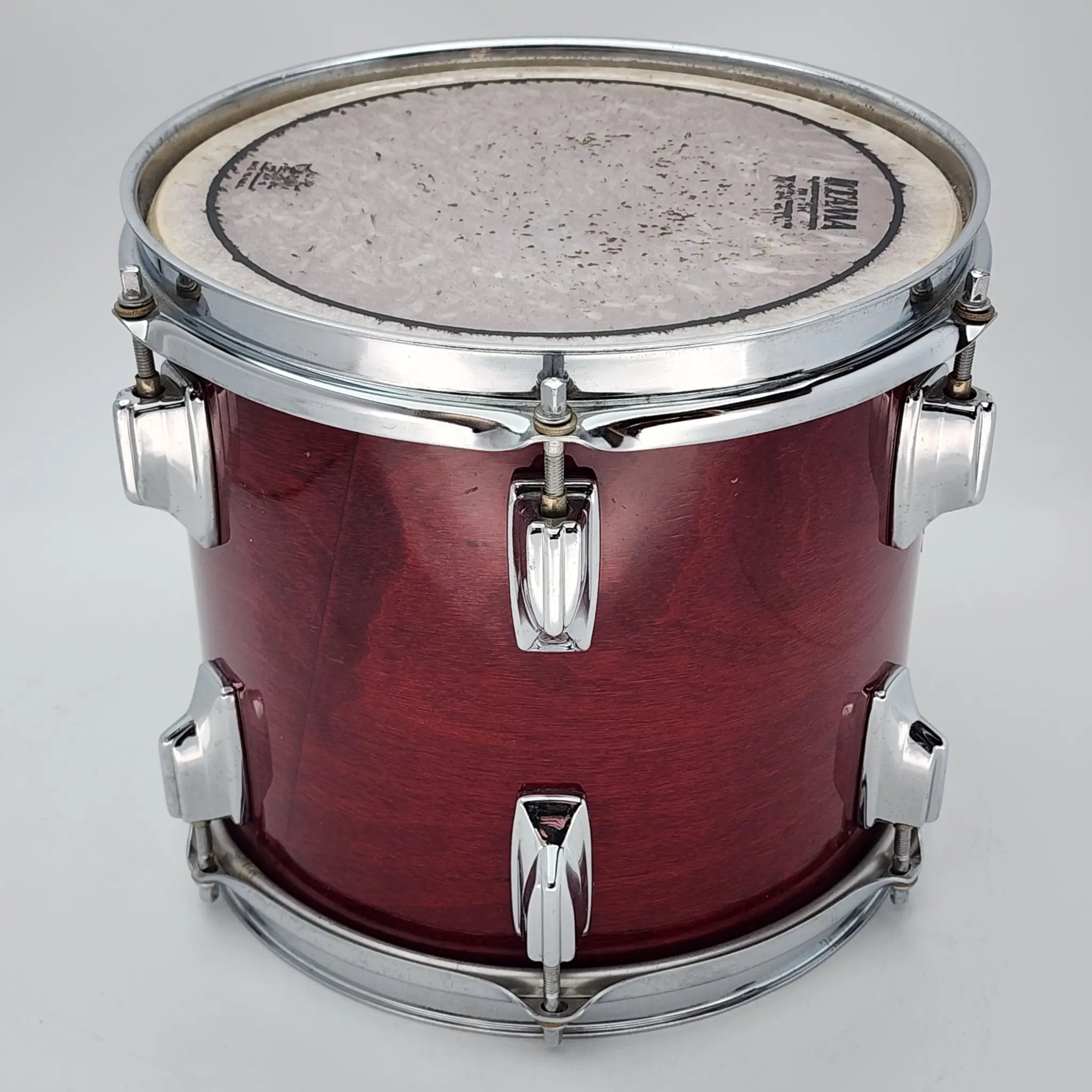 Used Vintage Tama Superstar Tom 10x9 Cherry Wine MIJ - Good - Drum Center Of Portsmouth