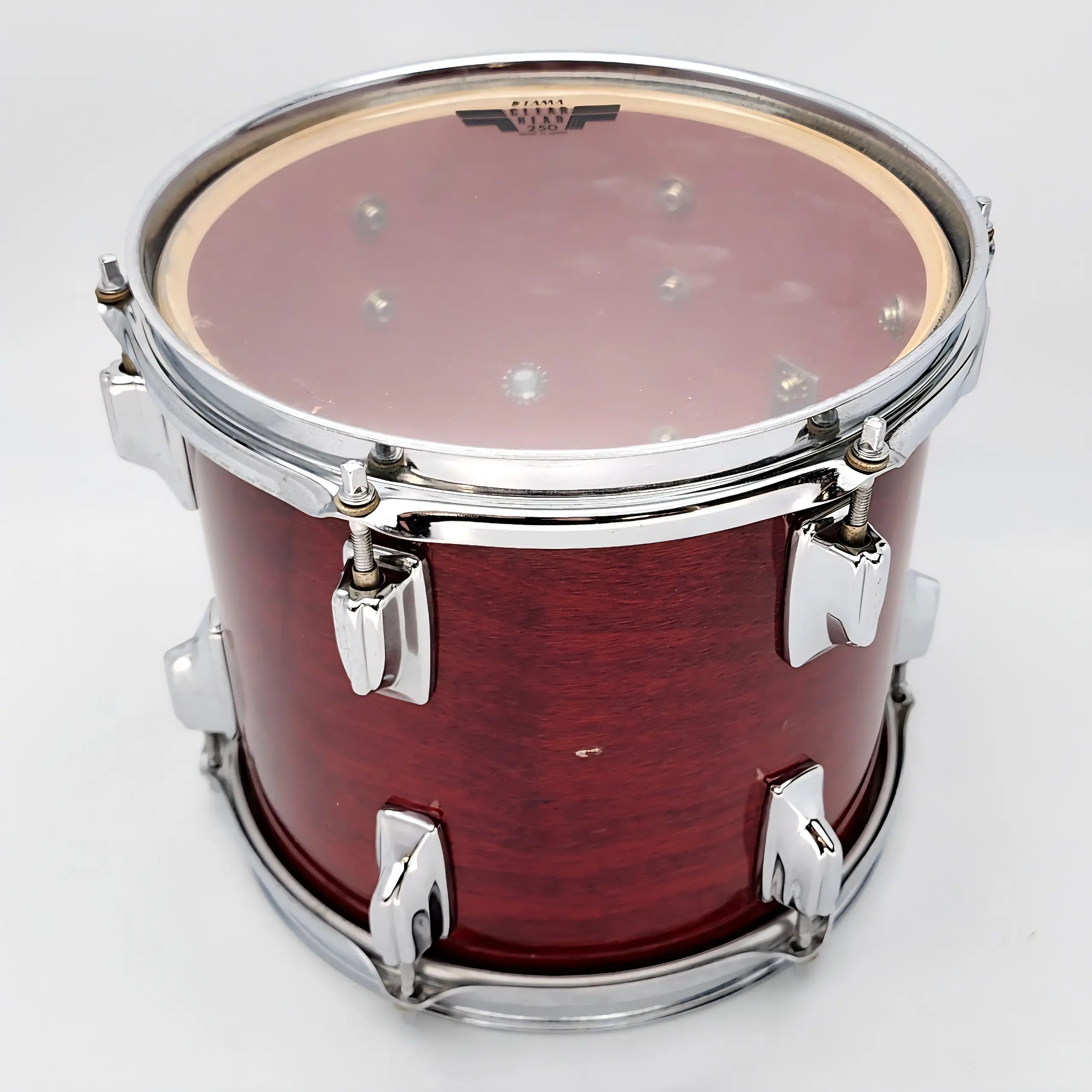 Used Vintage Tama Superstar Tom 10x9 Cherry Wine MIJ - Good - Drum Center Of Portsmouth
