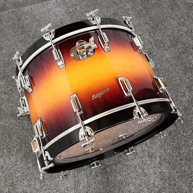 Used Rogers Powertone Limited Edition 3pc Drum Set Sunburst - Excellent - Drum Center Of Portsmouth