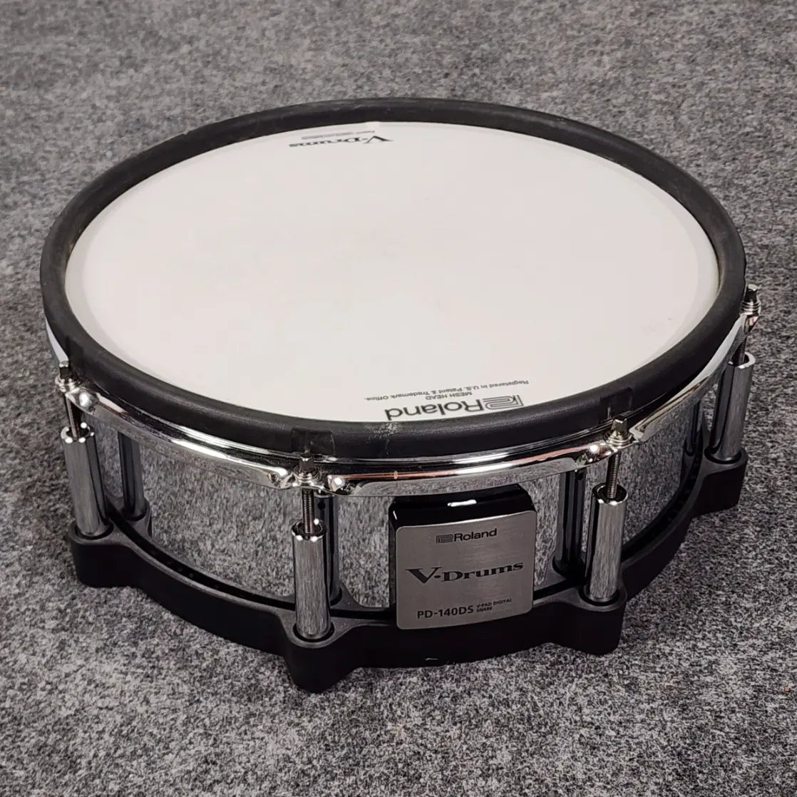 Used Roland 5pc VAD Drum Set Midnight Black Sparkle - Good - Drum Center Of Portsmouth