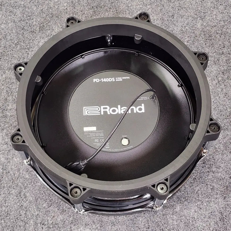 Used Roland 5pc VAD Drum Set Midnight Black Sparkle - Good - Drum Center Of Portsmouth