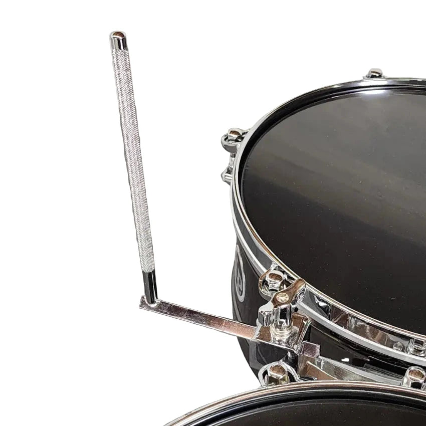 Used LP Karl Perazzo Prestige Timbales Black Nickel - Very Good - Drum Center Of Portsmouth