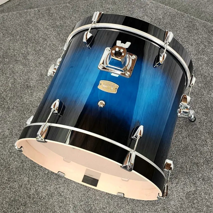 Used Yamaha Stage Custom 5pc Drum Set Deep Blue Sunburst - Very Good - Drum Center Of Portsmouth