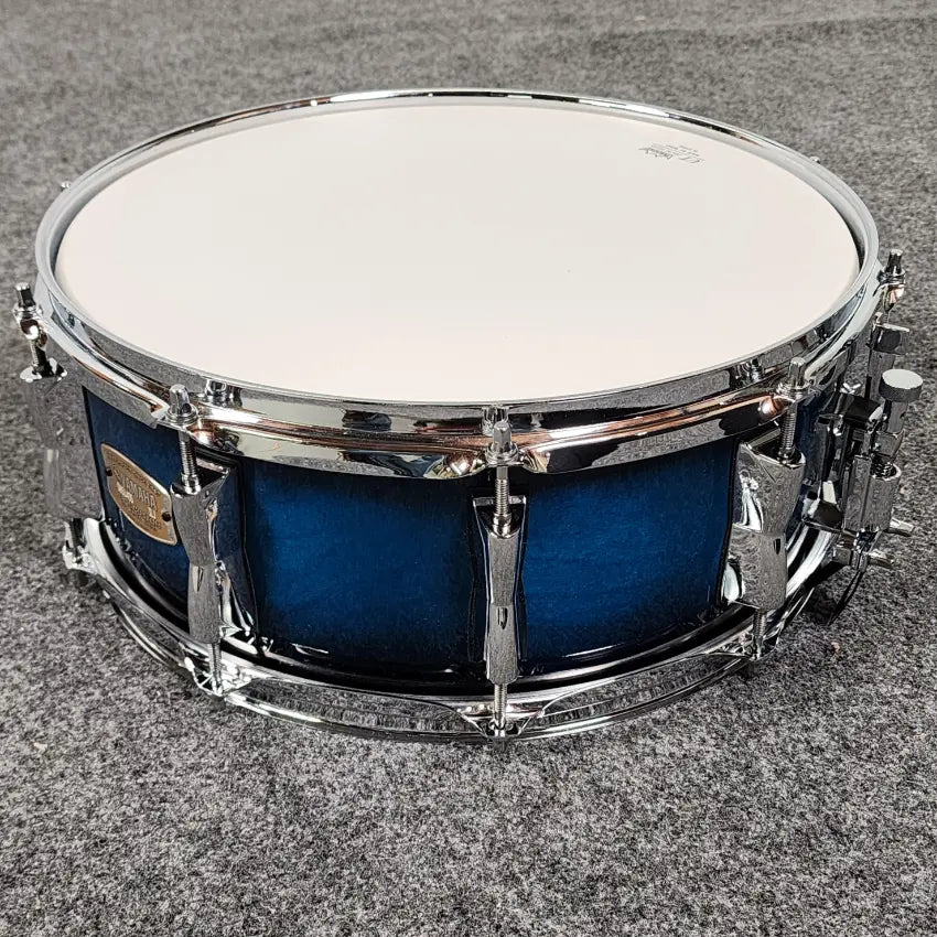 Used Yamaha Stage Custom 5pc Drum Set Deep Blue Sunburst - Very Good - Drum Center Of Portsmouth
