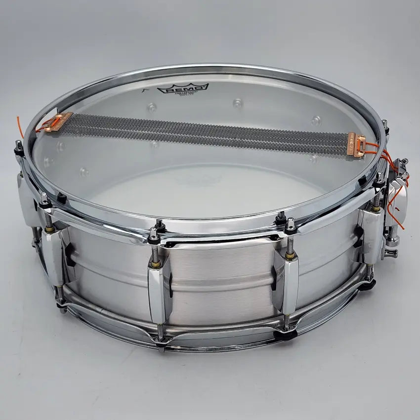 Used Pearl Sensitone Heritage Alloy Snare Drum 14x5 Aluminum - Very Good - Drum Center Of Portsmouth