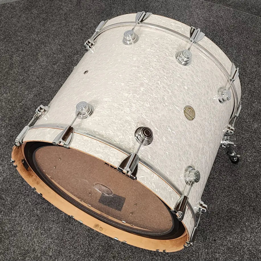Used DW Collectors 4pc Drum Set White Marine Pearl - Fair - Drum Center Of Portsmouth