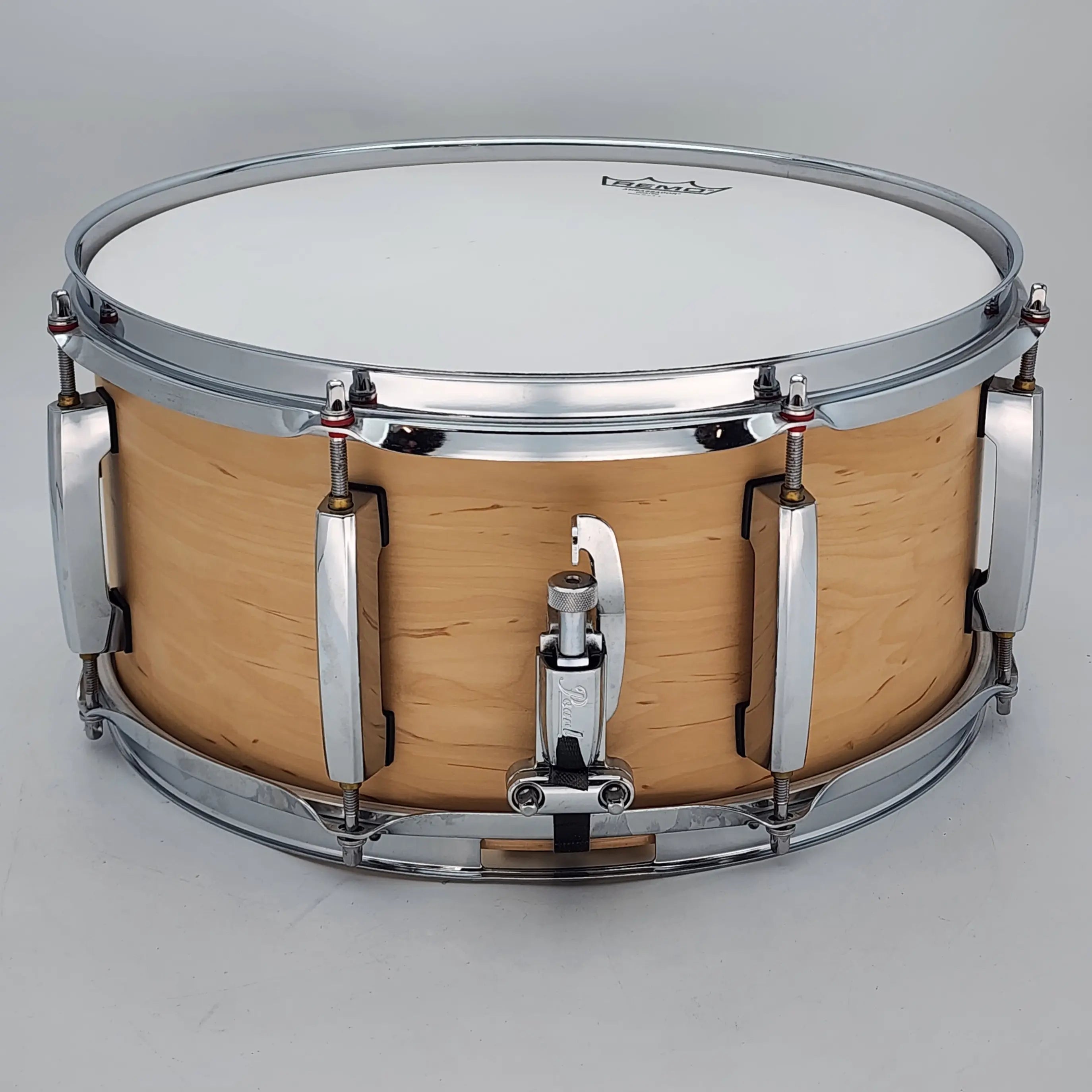 Used Pearl Modern Utility Snare Drum Satin Natural 14x6.5 - Good - Drum Center Of Portsmouth