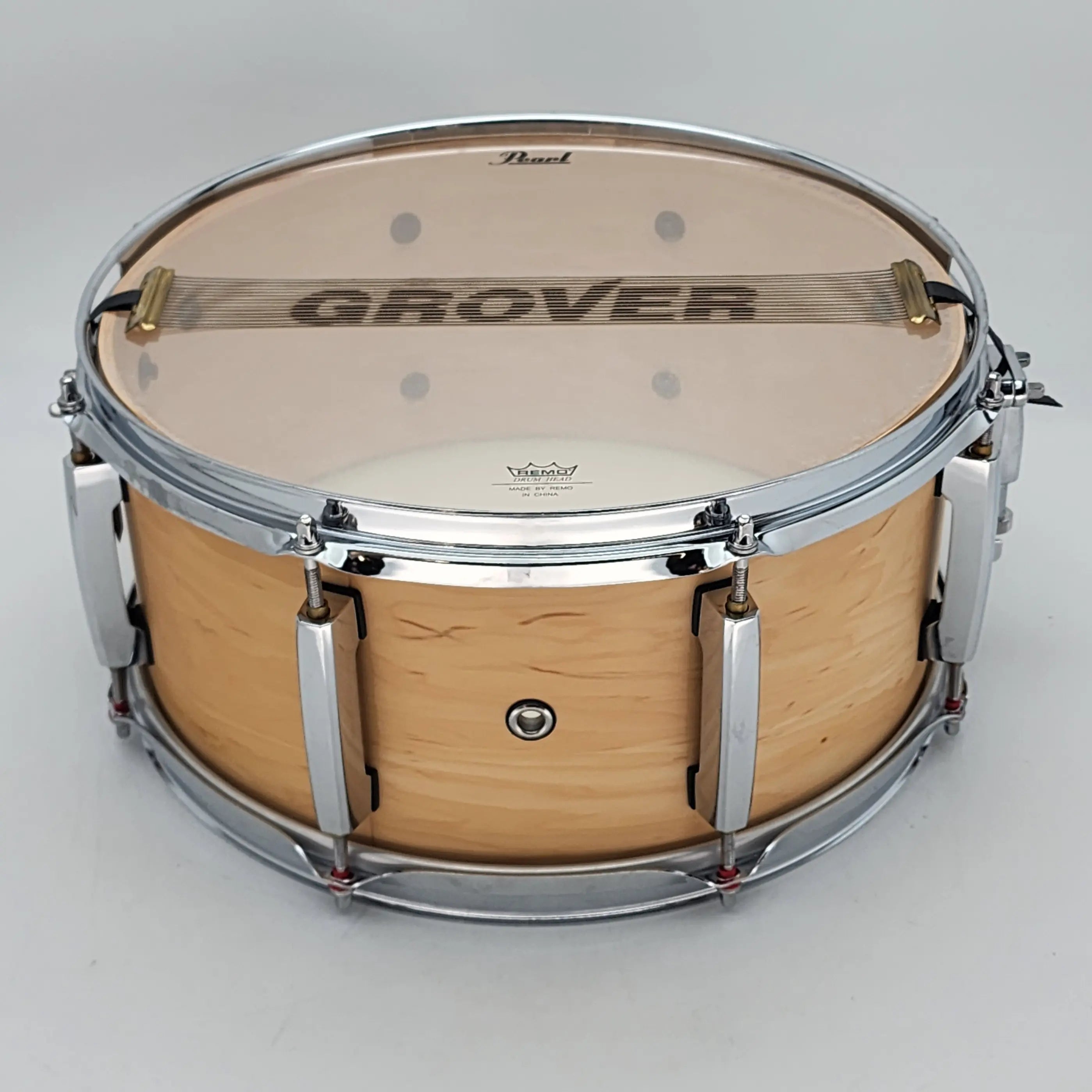 Used Pearl Modern Utility Snare Drum Satin Natural 14x6.5 - Good - Drum Center Of Portsmouth