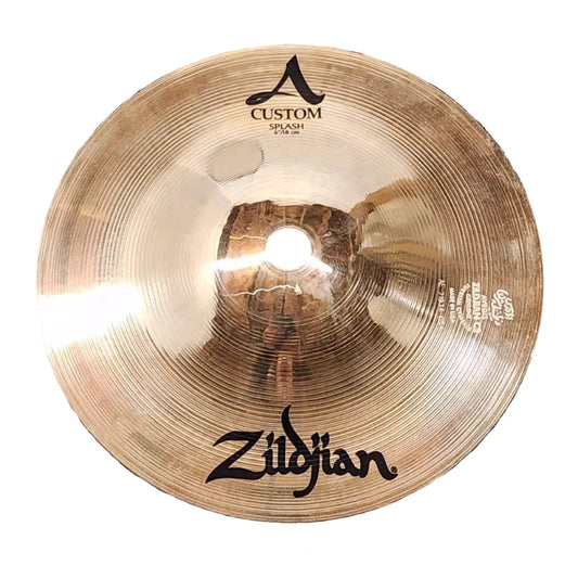 Used Zildjian A Custom Splash Cymbal 6" - Good - Drum Center Of Portsmouth