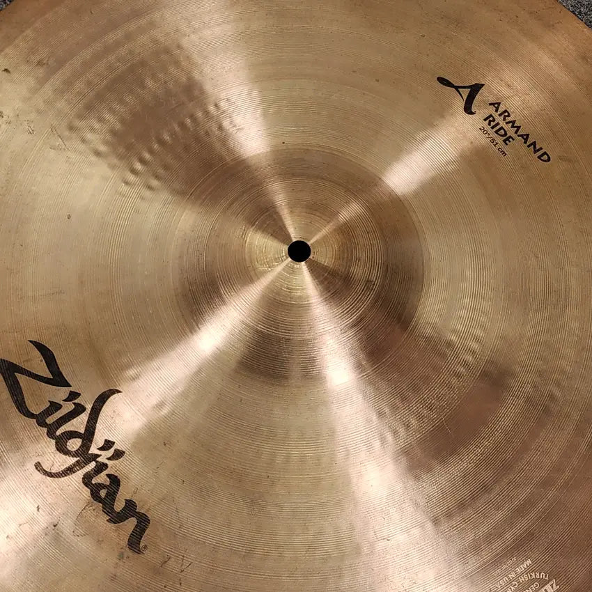 Used Zildjian A Armand Ride Cymbal 20" 2333 grams - Good - Drum Center Of Portsmouth