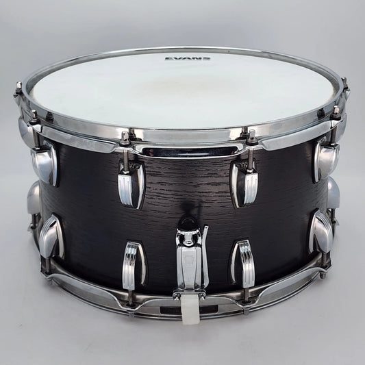 Used Ludwig Classic Oak Snare Drum 14x8 Night Oak - Good - Drum Center Of Portsmouth