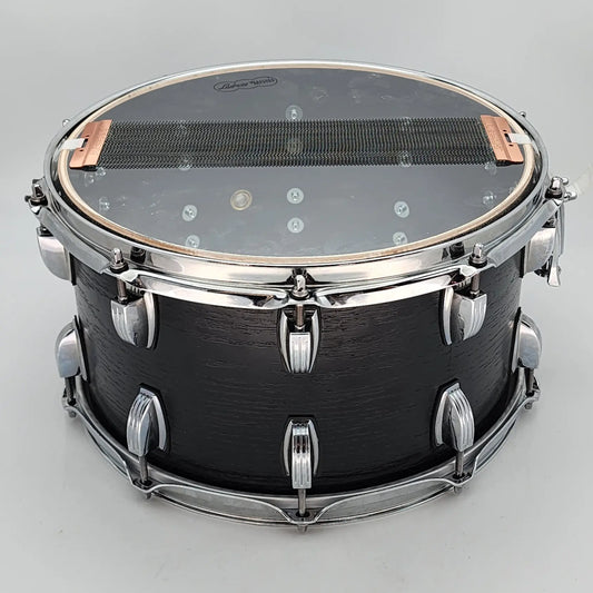 Used Ludwig Classic Oak Snare Drum 14x8 Night Oak - Good - Drum Center Of Portsmouth
