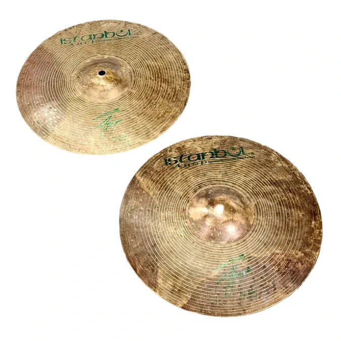 Used Istanbul Agop Signature Hi Hat Cymbals 13" - Excellent - Drum Center Of Portsmouth