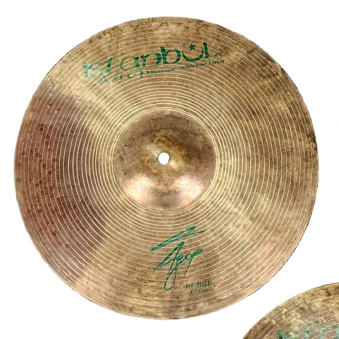 Used Istanbul Agop Signature Hi Hat Cymbals 13" - Excellent - Drum Center Of Portsmouth