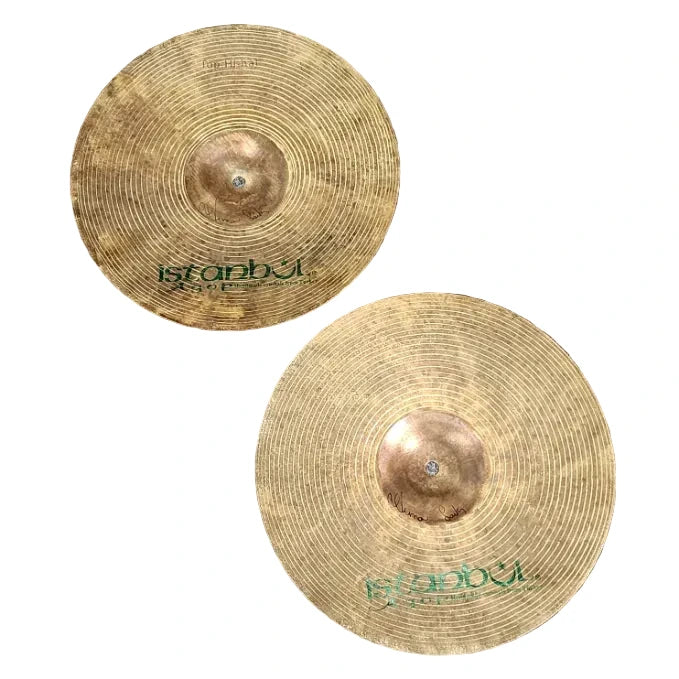 Used Istanbul Agop Signature Hi Hat Cymbals 13" - Excellent - Drum Center Of Portsmouth