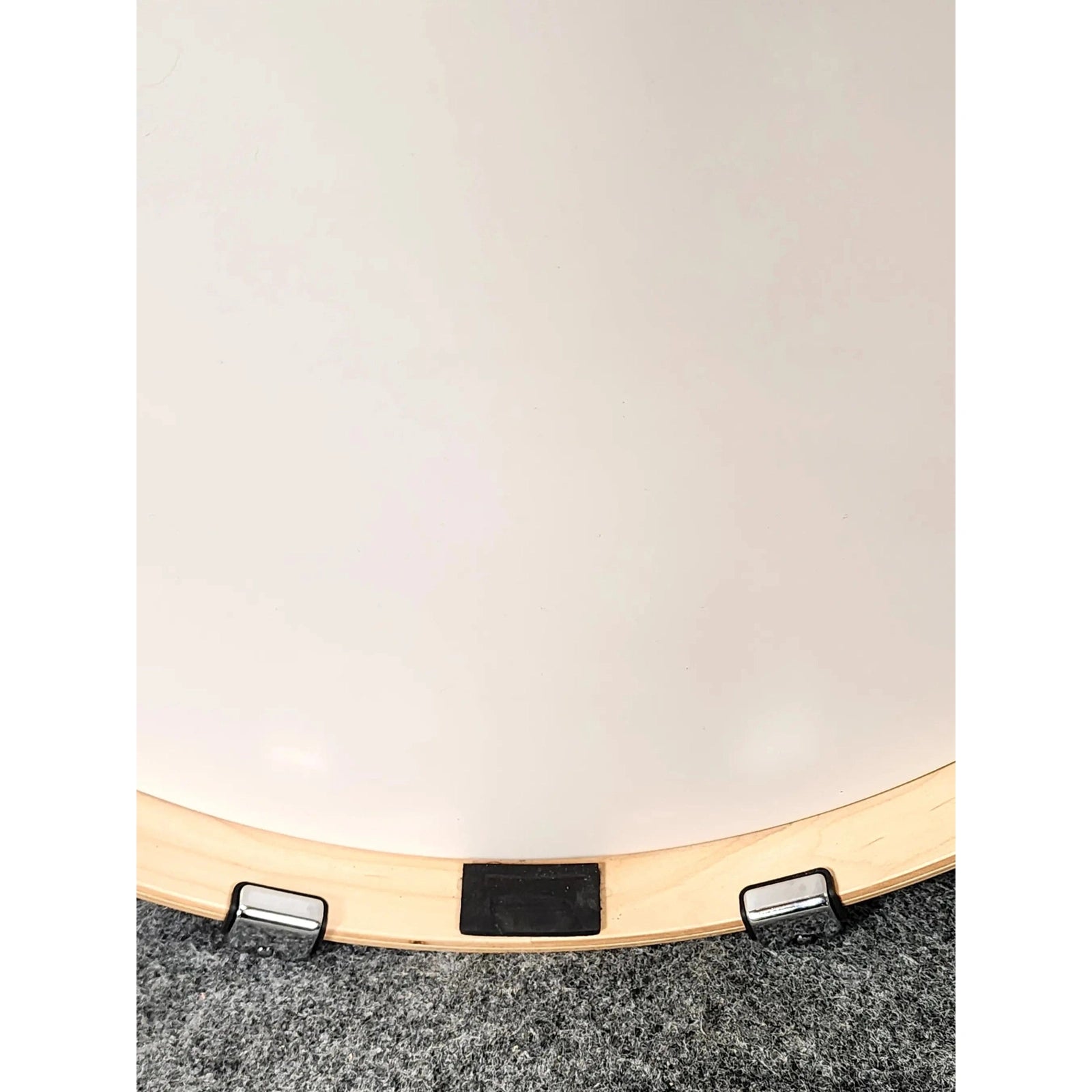 Used Yamaha Tour Custom Maple 3pc Drum Set Licorice Satin - Very Good - Drum Center Of Portsmouth