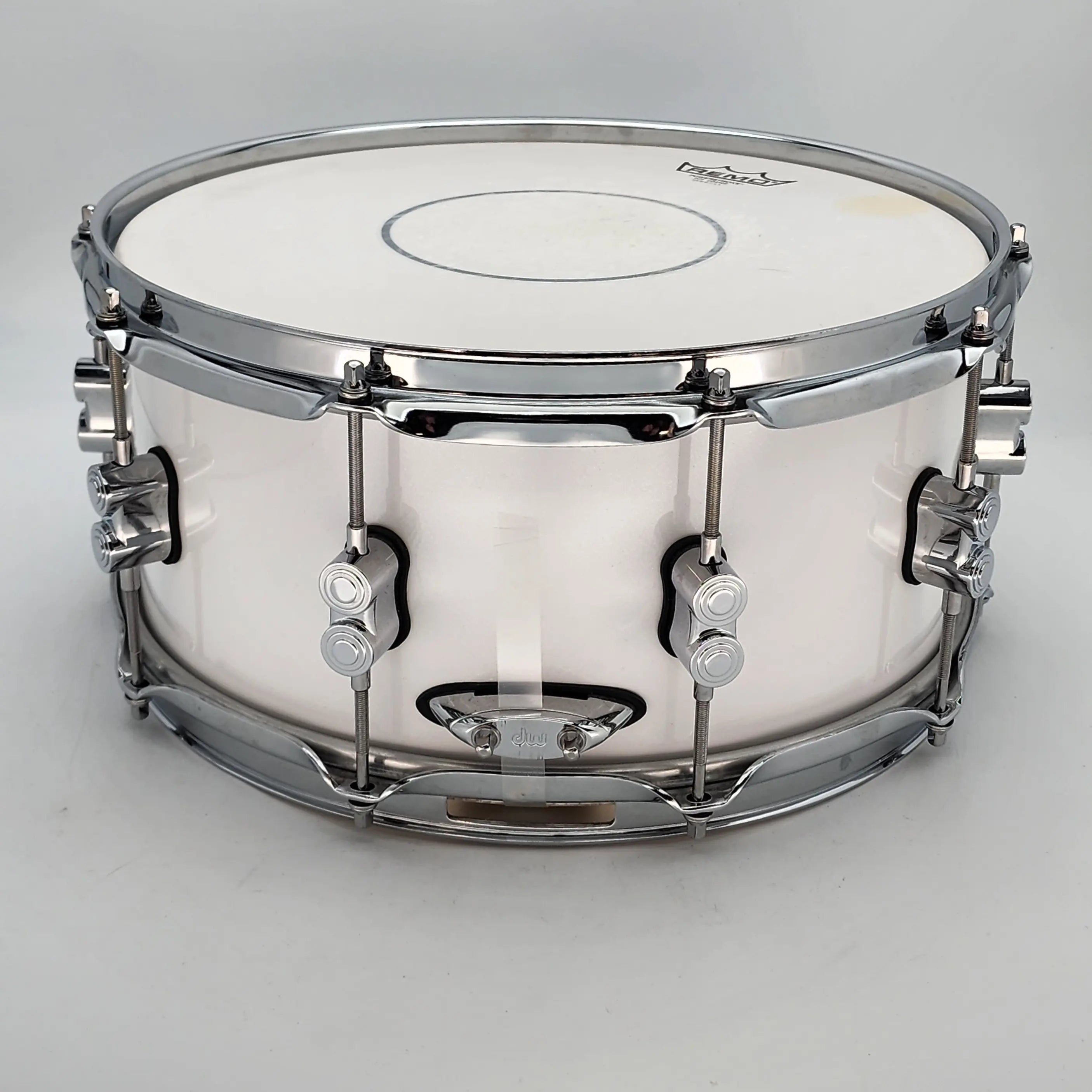 Used DW Performance Snare Drum 14x6.5 White - Very Good - Drum Center Of Portsmouth