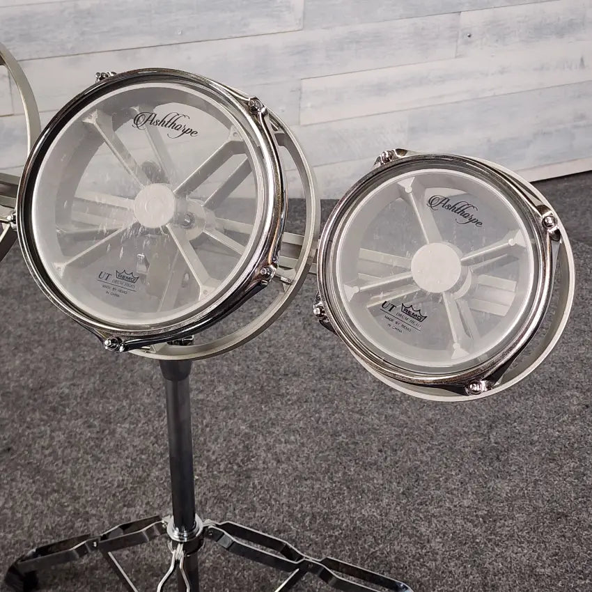 Used Ashthorpe Roto Tom Set 6/8/10 w/Stand - Very Good - Drum Center Of Portsmouth