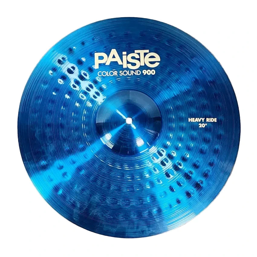 Used Paiste 900 Color Sound Blue Heavy Ride Cymbal 20" - Very Good - Drum Center Of Portsmouth