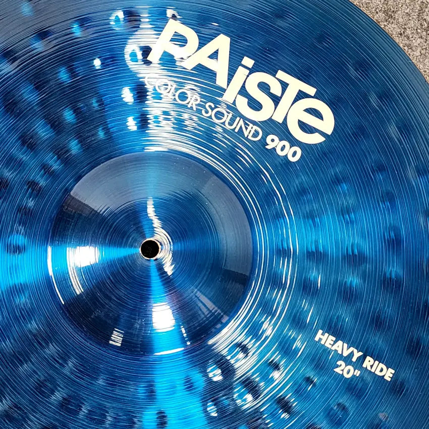 Used Paiste 900 Color Sound Blue Heavy Ride Cymbal 20" - Very Good - Drum Center Of Portsmouth