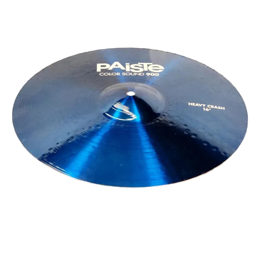 Used Paiste 900 Color Sound Blue Heavy Crash Cymbal 16" - Very Good - Drum Center Of Portsmouth