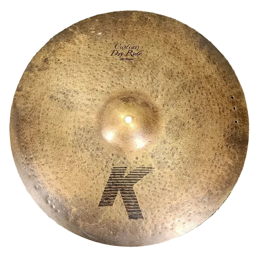 Used Zildjian K Custom Dry Ride Cymbal 20" 2872 grams - Very Good - Drum Center Of Portsmouth