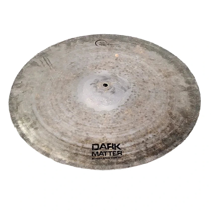 Used Dream Bliss Dark Matter Paper Thin Crash Cymbal 19" - Very Good - Drum Center Of Portsmouth