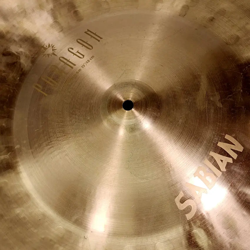 Used Sabian Paragon Chinese Cymbal 19" 1240 grams - Good - Drum Center Of Portsmouth